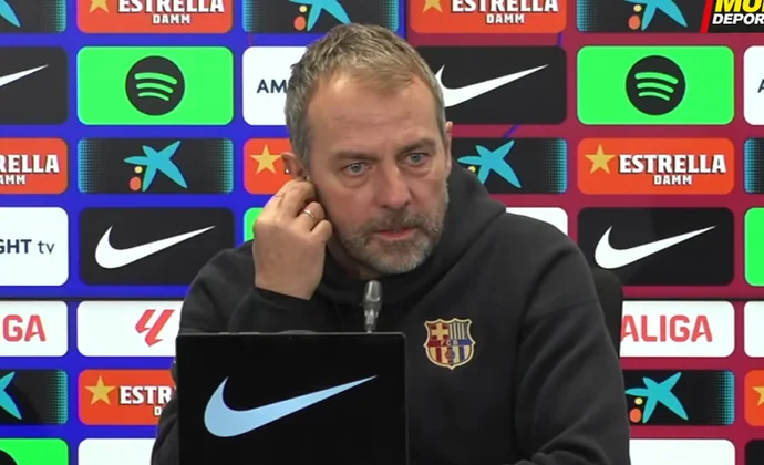 Flick habla de Araujo, Ansu Fati, Pedri, Yamal, la portería, el mercado, la alineación y el Getafe