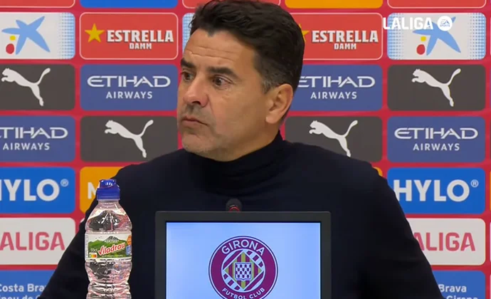 Míchel reconoce que el equipo no estuvo bien y habla de Asprilla, Abel Ruiz, Yangel, Miguel, Gazzaniga, Tsygankov, Romeu, Arnau y Blind