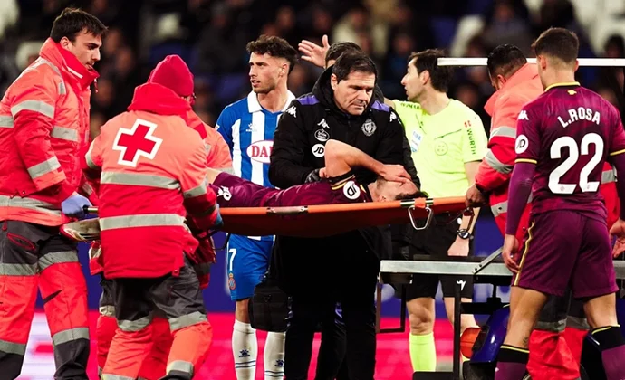 Parte médico oficial de Raúl Moro y periodo estimado de baja