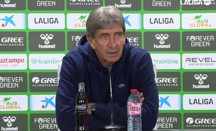 Pellegrini analiza la derrota, el momento del equipo y habla de Sabaly, Rodríguez y Fornals