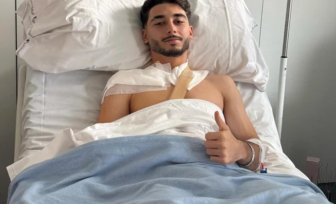 Raúl Moro ha sido operado con éxito y ya conoce su tiempo de baja