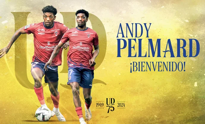 Andy Pelmard es oficialmente nuevo jugador de la UD Las Palmas