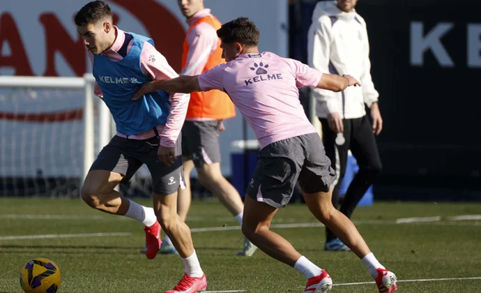 El Espanyol avanza en su preparación sin Gragera y Pablo Ramón
