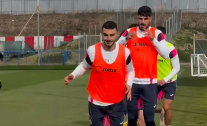 Sin rastro de Arambarri, Nyom y Mayoral en el primer entrenamiento de la semana
