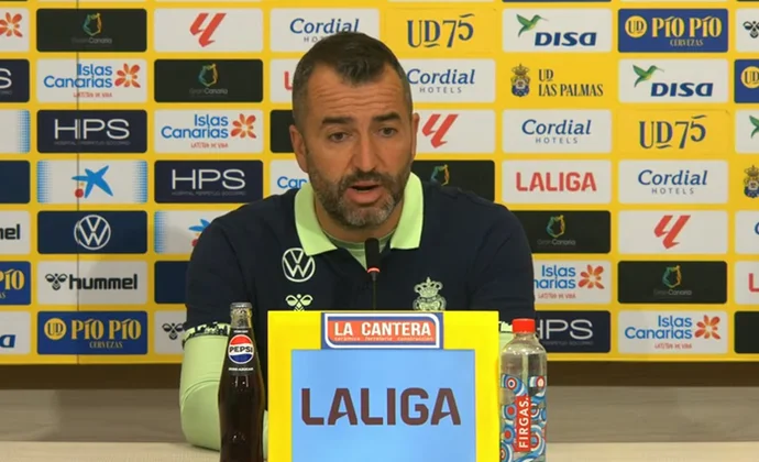 Diego Martínez habla de Kirian, Campaña, Marvin, Pelmard, Moleiro, Herzog, Osasuna y la racha del equipo