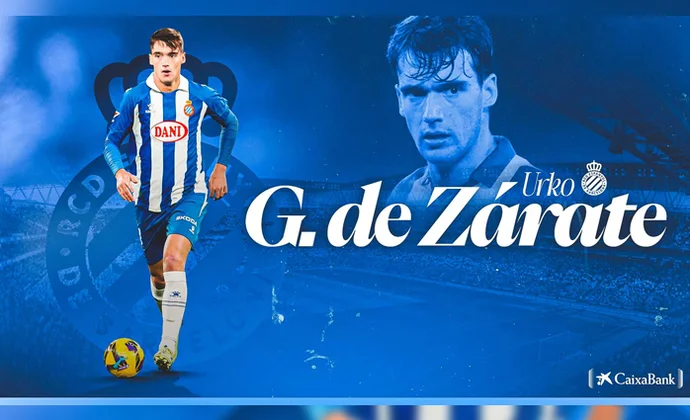 El Espanyol hace oficial el fichaje de Urko González de Zárate, cedido por la Real Sociedad