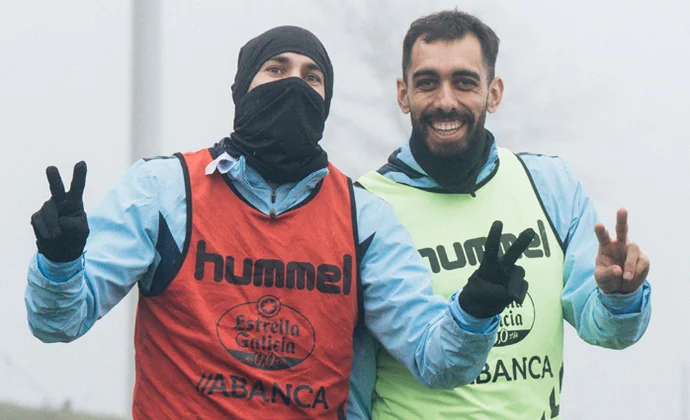 Aspas y Alfon siguen al margen del grupo un día más y no hay nuevos contratiempos