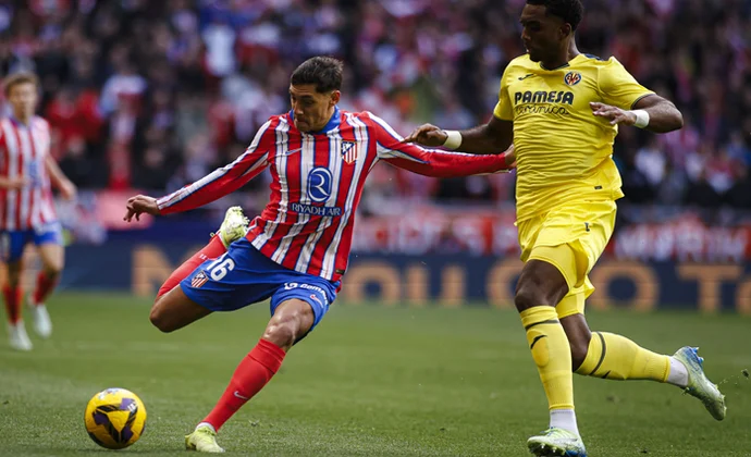 Jornada 21: Atlético 1-1 Villarreal. Estadísticas y puntos fantasy
