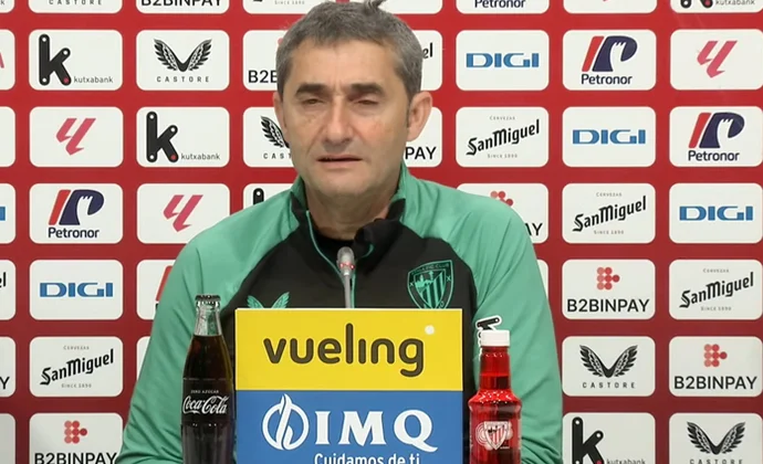 Valverde, sobre Sancet, Galarreta, Djaló, Serrano, Yuri, Vencedor, las rotaciones y el Leganés