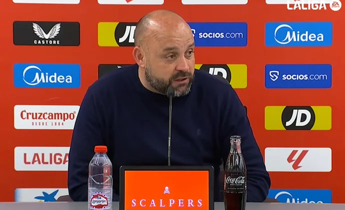 Manolo analiza el empate y habla de Urko, Oliván, la solidez defensiva y el cambio a defensa de cinco