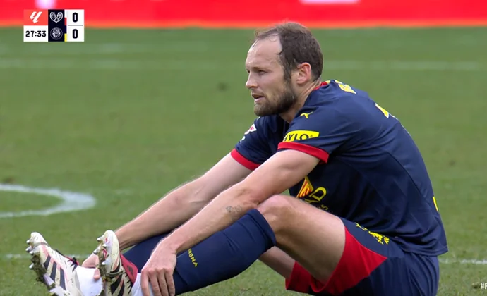 Daley Blind cae lesionado de los isquiotibiales