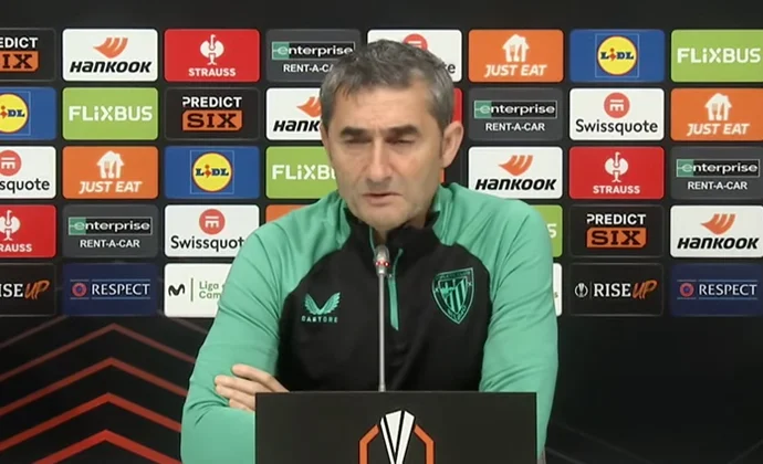 Valverde habla de Nico Williams, Yuri, Berenguer, Serrano, Sancet, el Viktoria Plzen y confirma a Agirrezabala