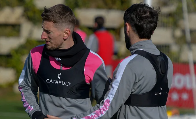 El Rayo avanza en la semana de trabajo sin RDT ni Montiel