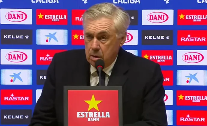 Ancelotti, sobre la entrada de Romero, el arbitraje y la lesión de Rudiger