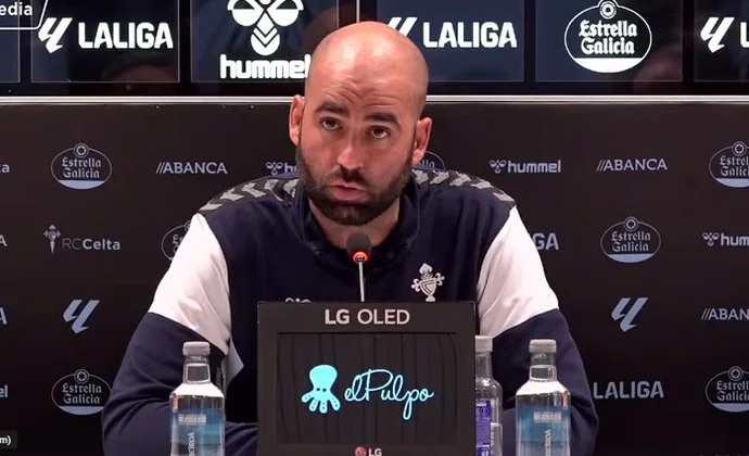 Giráldez, sobre Aspas, Douvikas, Yoel Lago, Fer López, Losada, Manquillo, el mercado y el Valencia