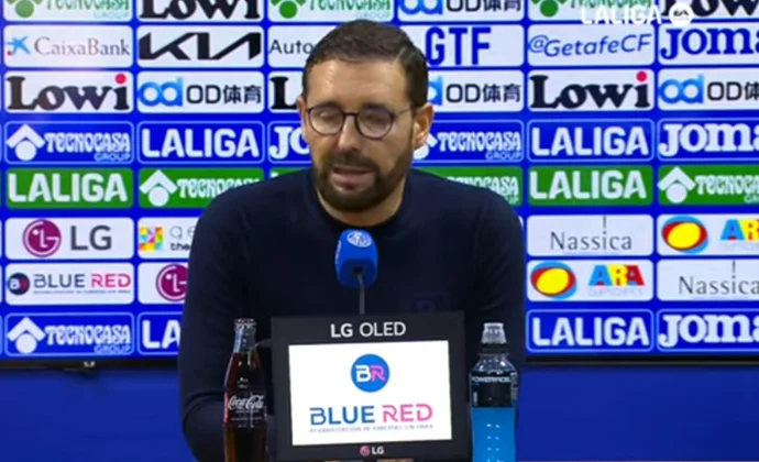 Bordalás analiza el empate, revela la lesión de Luis Milla y habla de Juanmi, Soria, Alderete, Mayoral y el mercado