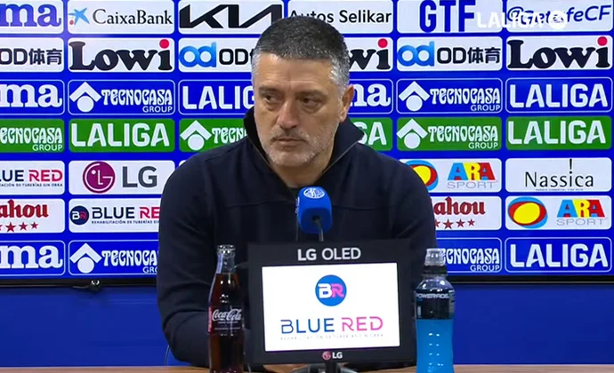 Pimienta analiza el empate, explica la mala imagen del equipo y los cambios de Romero y Lukebakio