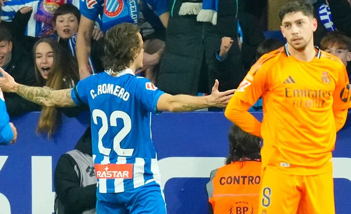 Jornada 22: Espanyol 1-0 Real Madrid. Estadísticas y puntos fantasy