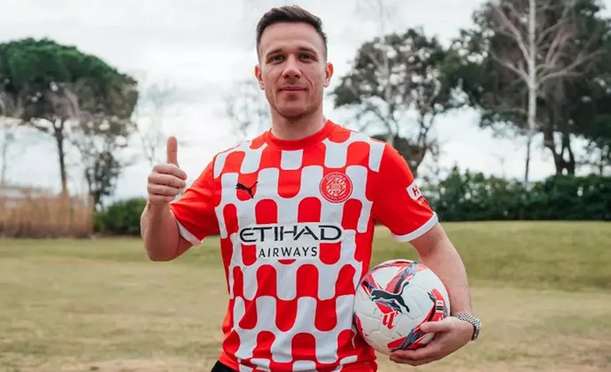 El Girona no podrá contar con Arthur contra Las Palmas por problemas con los extracomunitarios