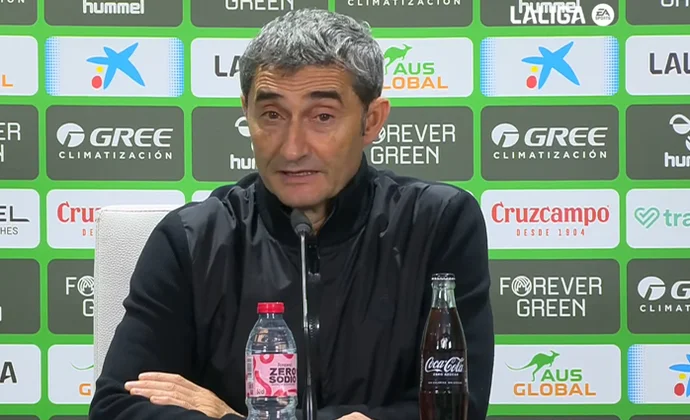 Valverde analiza el empate y habla de Djaló, Berenguer, Sancet, Unai Gómez, Gorosabel, Lekue y las rotaciones