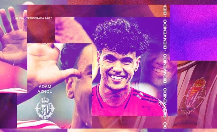 Adam Aznou es oficialmente nuevo jugador del Real Valladolid
