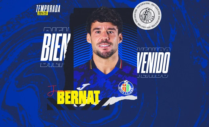 Juan Bernat es oficialmente nuevo jugador del Getafe