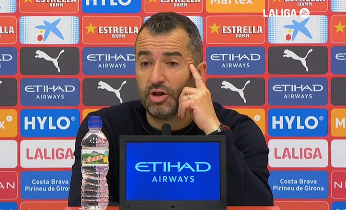 Diego Martínez analiza la derrota y habla de Bajcetic, Kirian, Viti y Pelmard