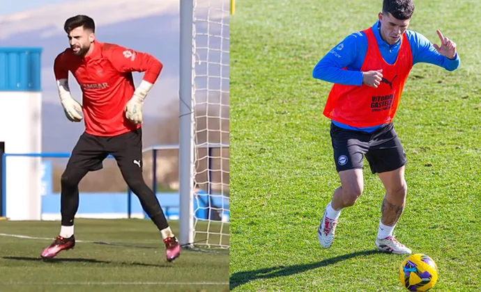 Sivera y Jordan completan el entrenamiento y Aleñá se estrena