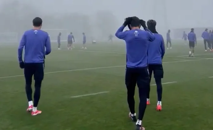 El Valladolid se ejercita con Aznou, Grillitsch y Candela, pero sin Rosa ni los tres lesionados