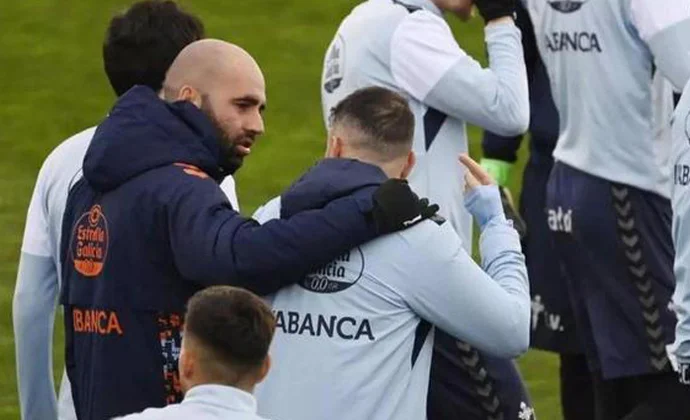 Iago Aspas inicia su incorporación progresiva al grupo