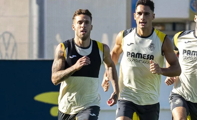 Femenia vuelve al grupo tras superar las molestias y Gerard Moreno sigue pendiente de pruebas