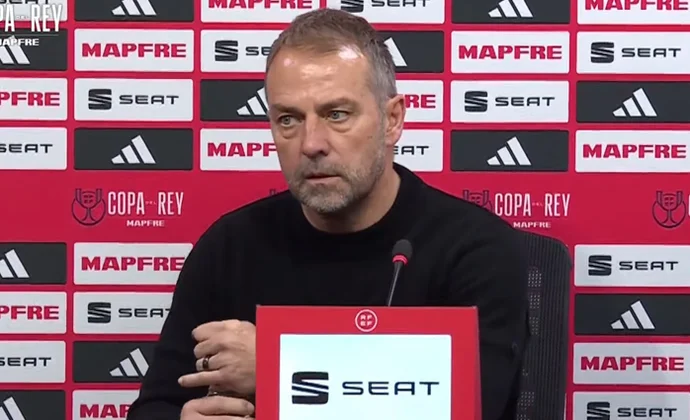 Flick valora el triunfo y habla de Ferran, Fermín, Szczesny y Pedri