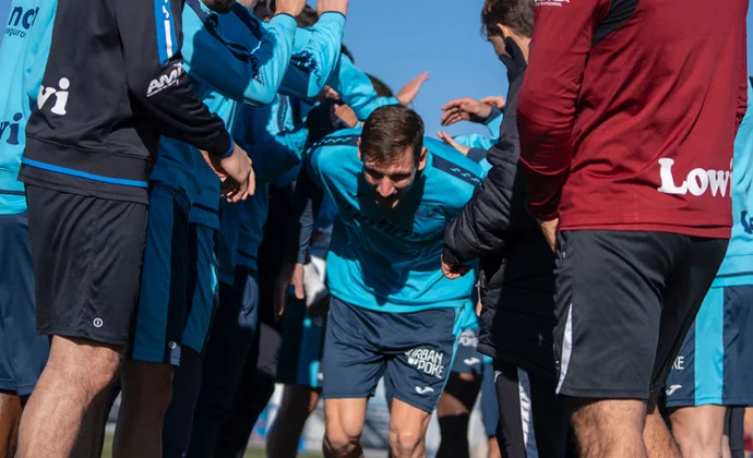 Barisic y Duk completan su primera sesión con sus nuevos compañeros