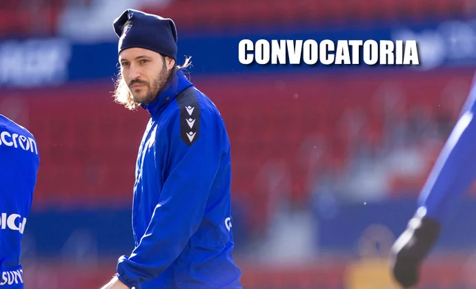 Vicente Moreno convoca a los 22 disponibles para el partido de Copa