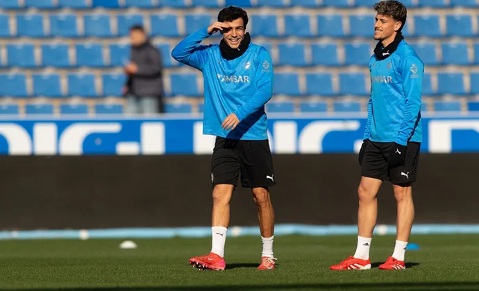 Owono no entrena por molestias y Coudet trabaja un 4-4-2