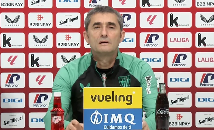 Valverde habla de Nico Williams, Olabarrieta, Buján, Arthur, Sannadi y el Girona