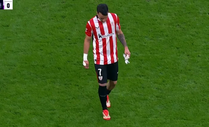 El cambio de Berenguer fue por calambres en los gemelos