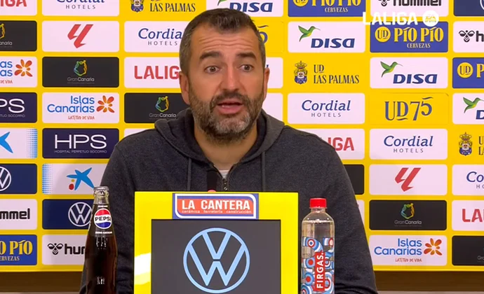 Diego Martínez analiza la derrota y habla de Bajcetic, Sandro, Herzog, Álex, McKenna, McBurnie, Fabio Silva y saca la lista de infortunios