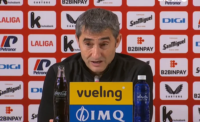 Valverde, sobre Sancet, Sannadi, Bujan, Yeray, Vivian y el juego del equipo