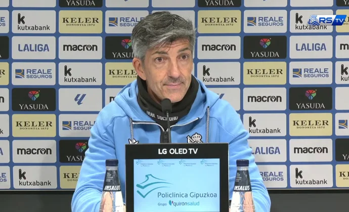 Imanol, sobre Aihen, Zubeldia, Aritz, Pacheco, Urko, las alineaciones y el Espanyol