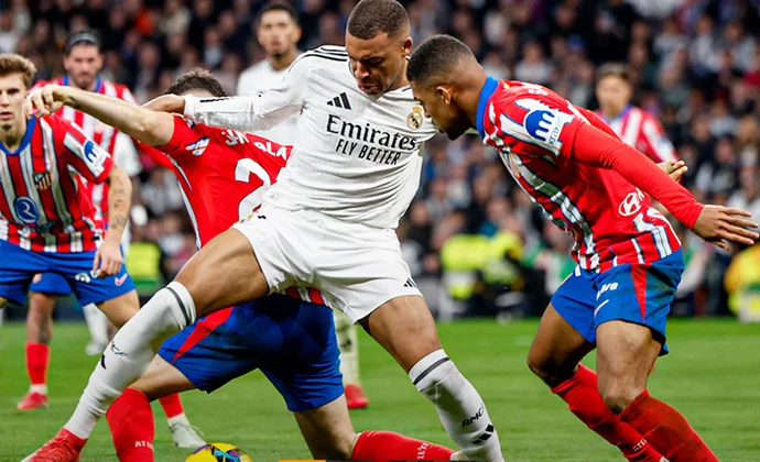 Jornada 23: Real Madrid 1-1 Atlético. Estadísticas y puntos fantasy
