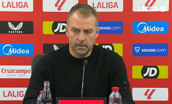 Flick analiza el triunfo y habla de Gavi, Fermín, Ansu Fati y Pedri