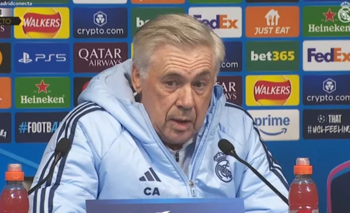 Ancelotti habla de Vinicius, Vallejo, Guardiola y el partido contra el Manchester City