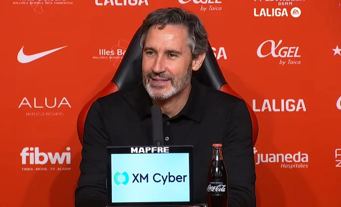 Vicente Moreno analiza el empate, el momento de ambos equipos, el penalti de Catena y el no penalti de Torró