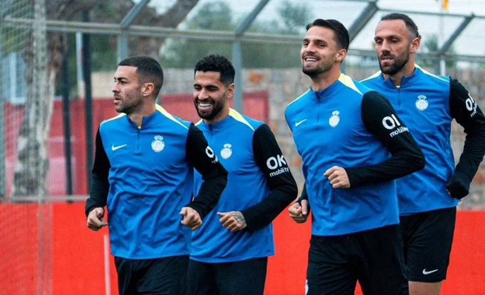 Sesión de recuperación en Son Bibiloni pendientes de Lato, Morlanes, Antonio y Samu