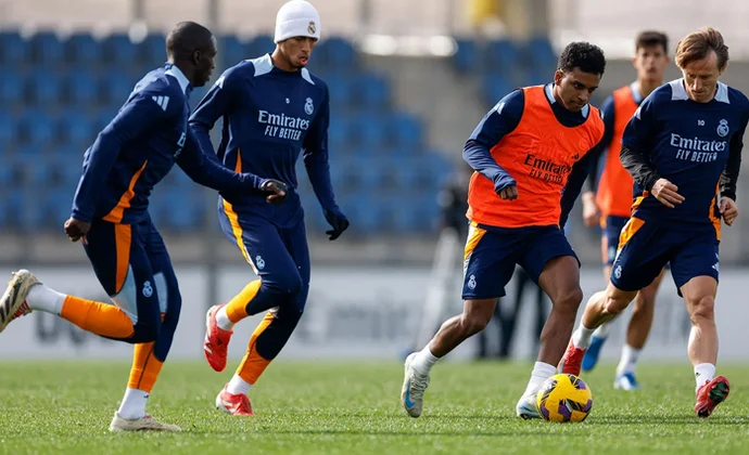 El Real Madrid vuelve al trabajo con Lucas, Rudiger y Alaba al margen del grupo