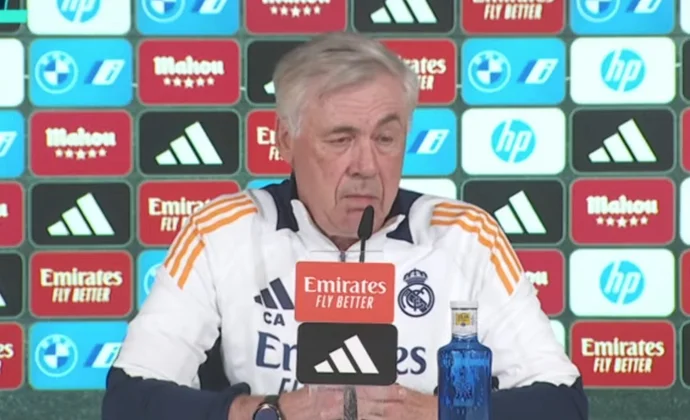 Ancelotti confirma a Valverde de lateral y habla de Vinicius, Bellingham, Asencio, Lucas, Rudiger y Alaba