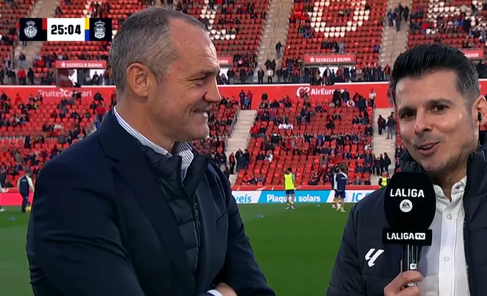 Luis Helguera habló de Bajcetic, Pelmard y Álvaro Valles en la previa del partido