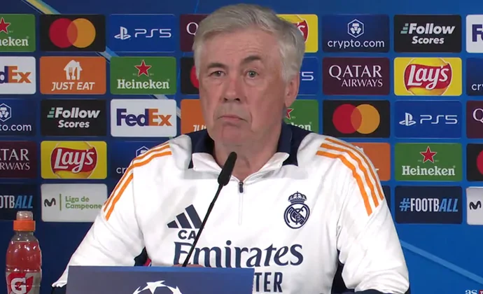 Ancelotti, sobre Bellingham, Asencio, Tchouaméni, Valverde, Rudiger, Lucas, Mbappé, el VAR y la eliminatoria contra el City