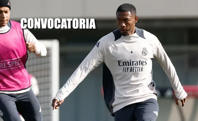 Rudiger, Alaba y Lucas Vázquez entran en la convocatoria para recibir al Manchester City